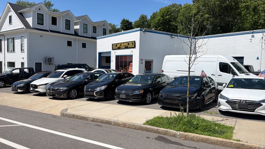 The GP Auto lot and building